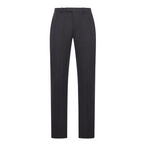 Gucci Men Trousers In Mouliné Wool Fabric